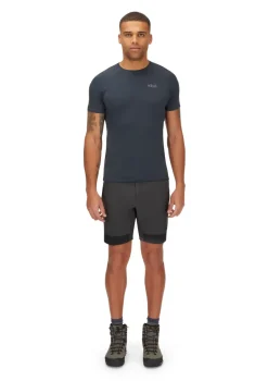 Rab Mens Torque Mountain Shorts - Graphene-Anthracite