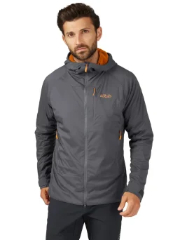 Rab Mens Vapour-Rise Summit Jacket - Graphene