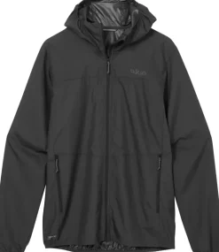 Rab Mens Windgather Hoody - Black