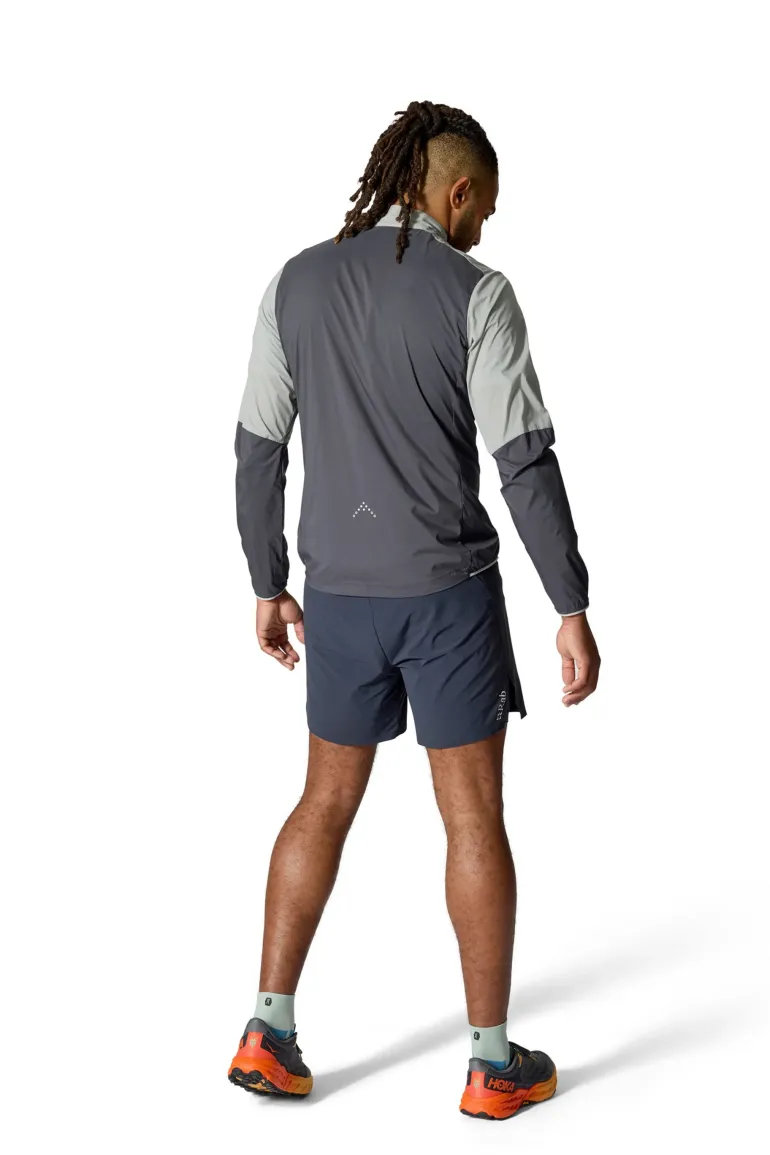 Rab Mens Windveil Jacket - Light Zinc-Graphene
