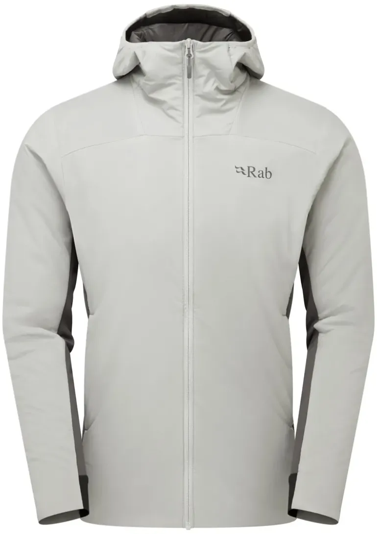 Rab Mens Xenair Alpine Flex Jacket - Light Zinc