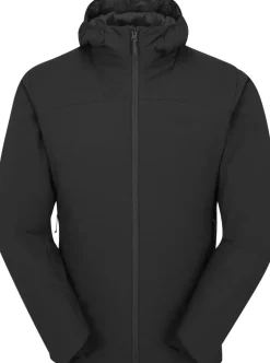 Rab Mens Xenair Alpine Light Jacket - Black-Black