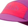 Rab Talus 5 Panel Cap - Plum-Watermelon