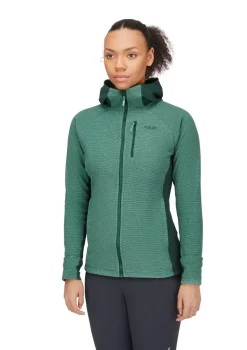 Rab Womens Capacitor Hoody - Eucalyptus