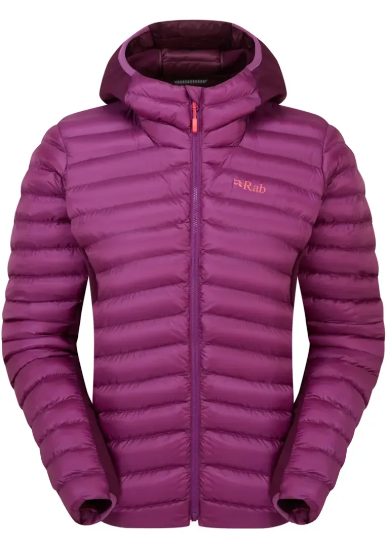 Rab Womens Cirrus Flex Hoody - Plum-Mulberry