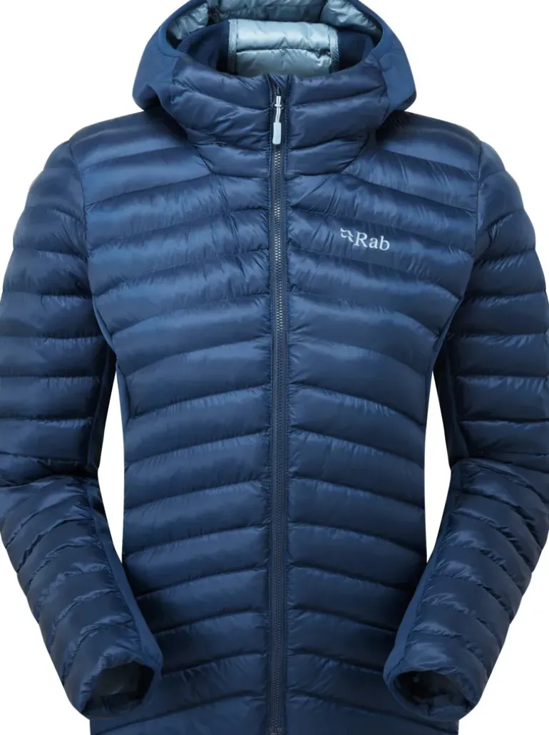 Rab Womens Cirrus Flex Hoody - Tempest Blue