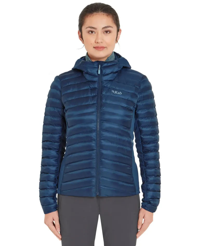 Rab Womens Cirrus Flex Hoody - Tempest Blue