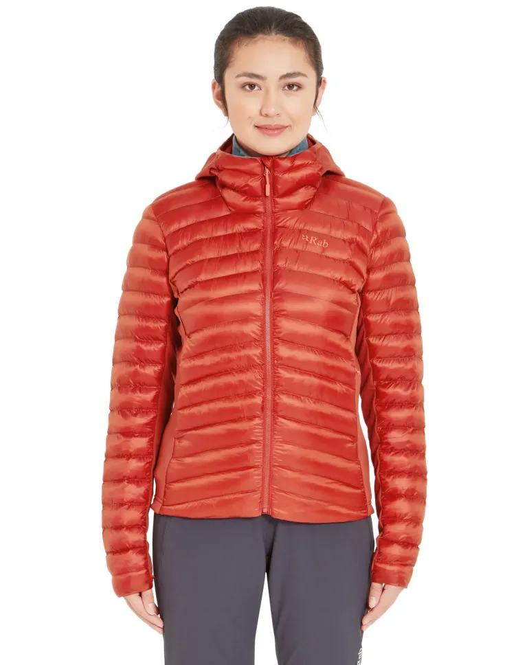 Rab Womens Cirrus Flex Hoody - Tuscan Red