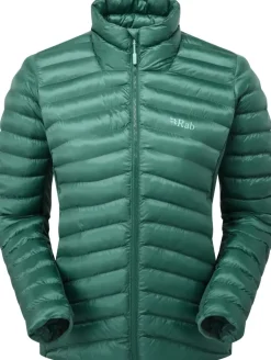 Rab Womens Cirrus Flex Jacket - Eucalyptus-Green Slate