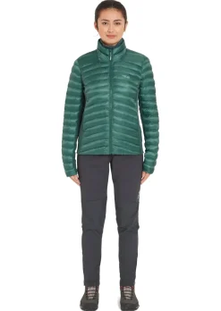 Rab Womens Cirrus Flex Jacket - Eucalyptus-Green Slate