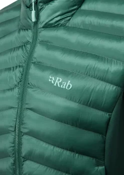 Rab Womens Cirrus Flex Jacket - Eucalyptus-Green Slate