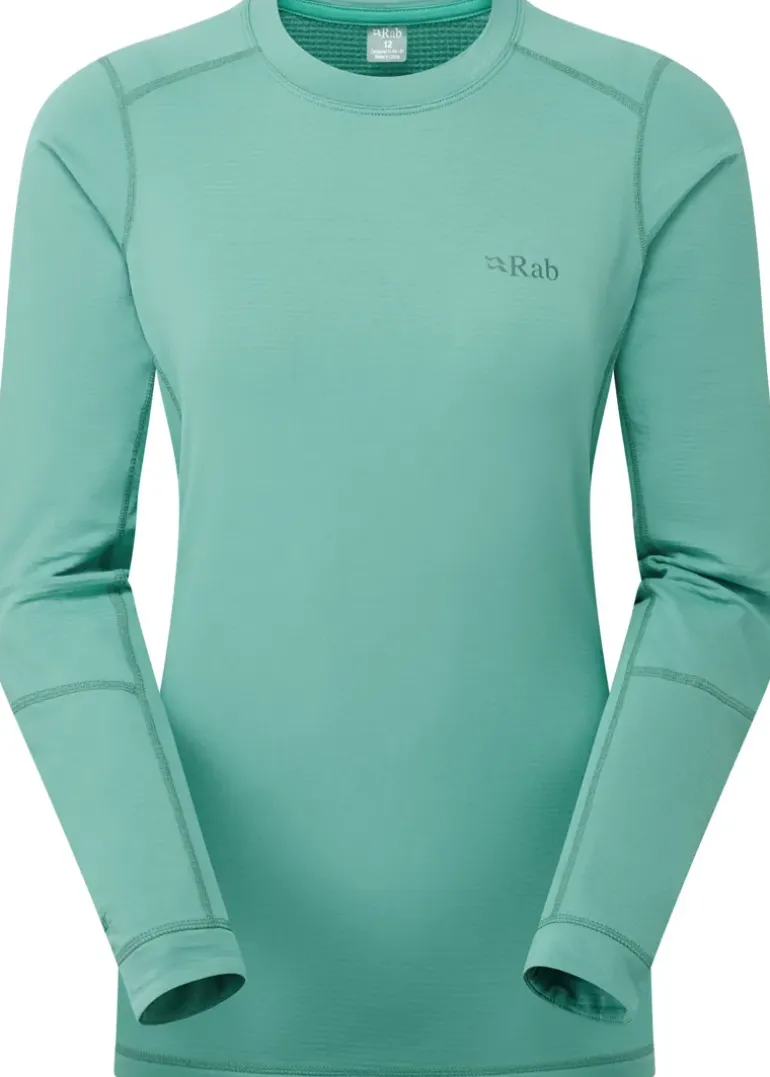 Rab Womens Conduit Crew - Glacier Blue
