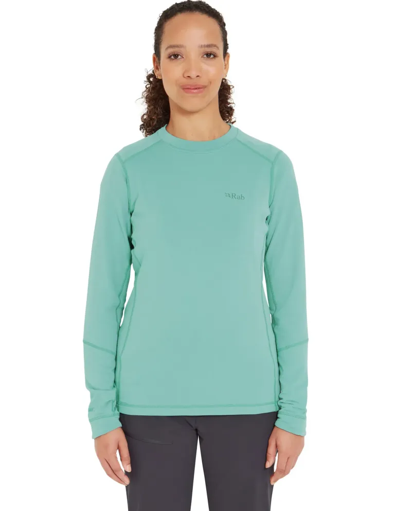 Rab Womens Conduit Crew - Glacier Blue