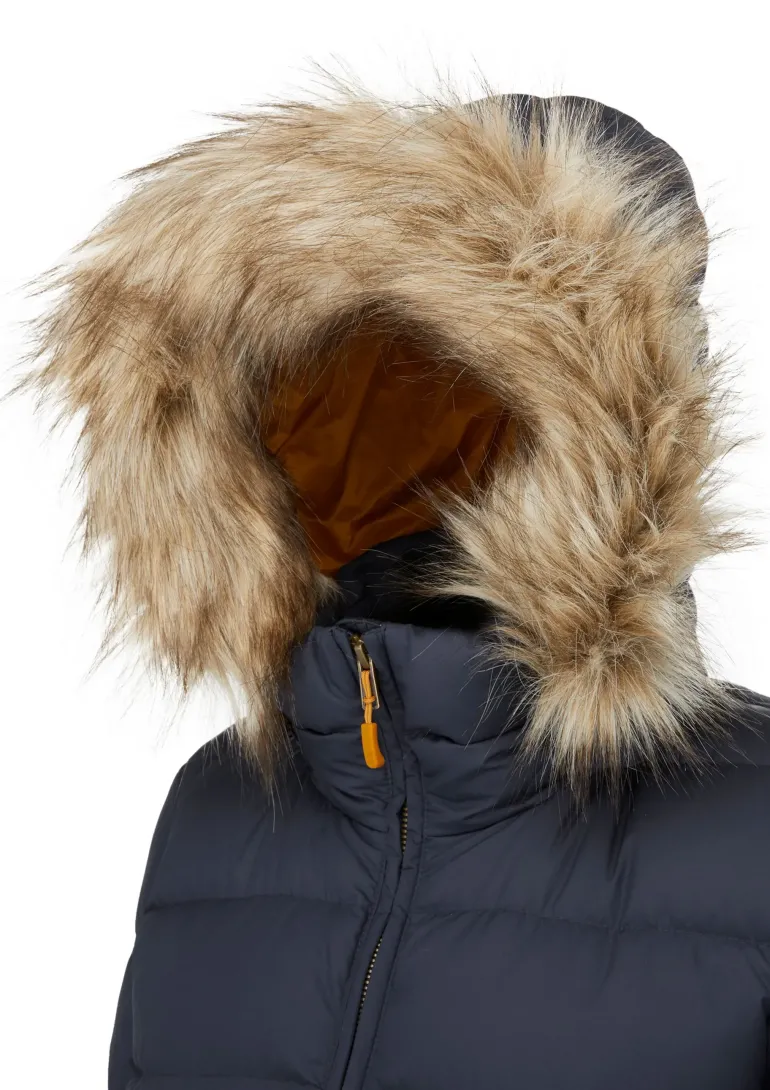 Rab Womens Deep Cover Parka - Deep Denim