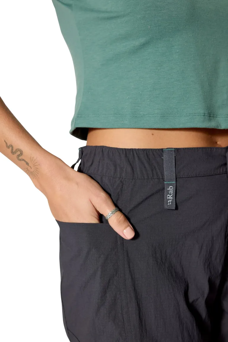 Rab Womens Dovestone Shorts - Anthracite