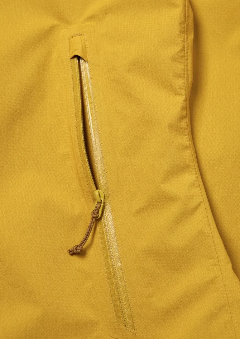 Rab Womens Downpour Light Jacket - Sahara