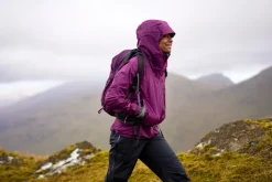 Rab Womens Downpour Mountain Jacket - Mulberry