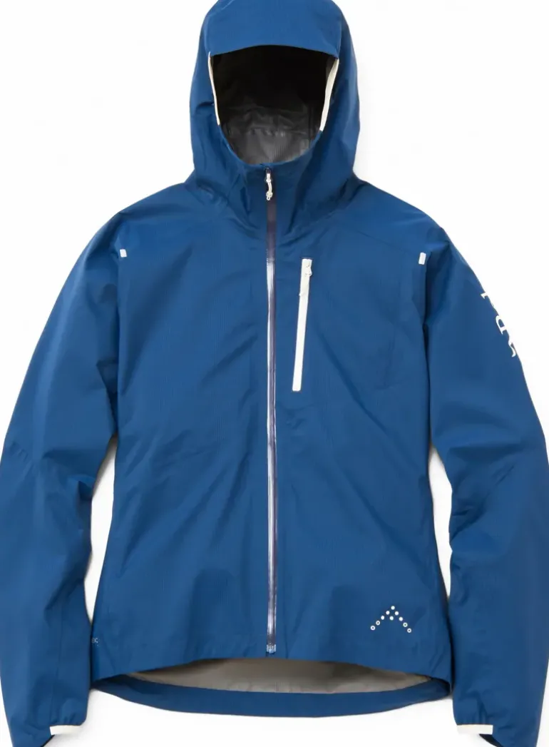 Rab Womens Downpour Trail Light Jacket - Tempest Blue