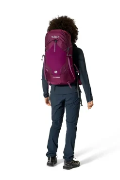 Rab Womens Exion 35 ND Rucksack - Mulberry