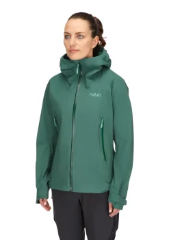 Rab Womens Firewall Light Jacket - Green Slate