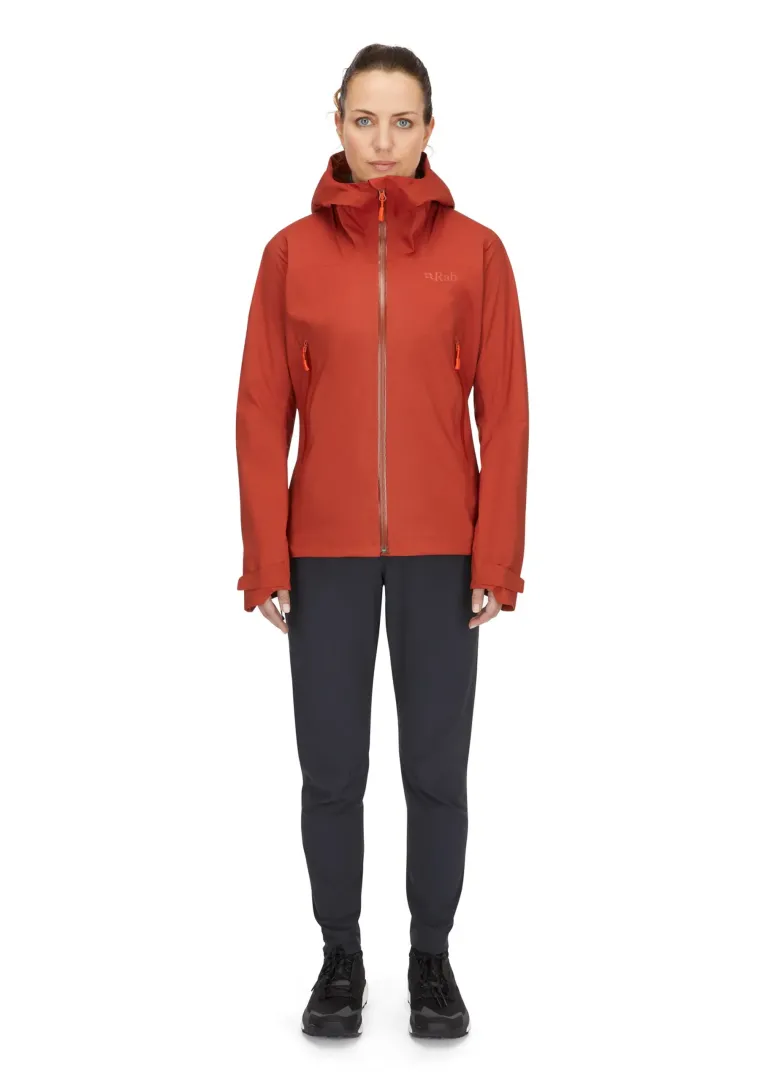 Rab Womens Firewall Light Jacket - Tuscan Red