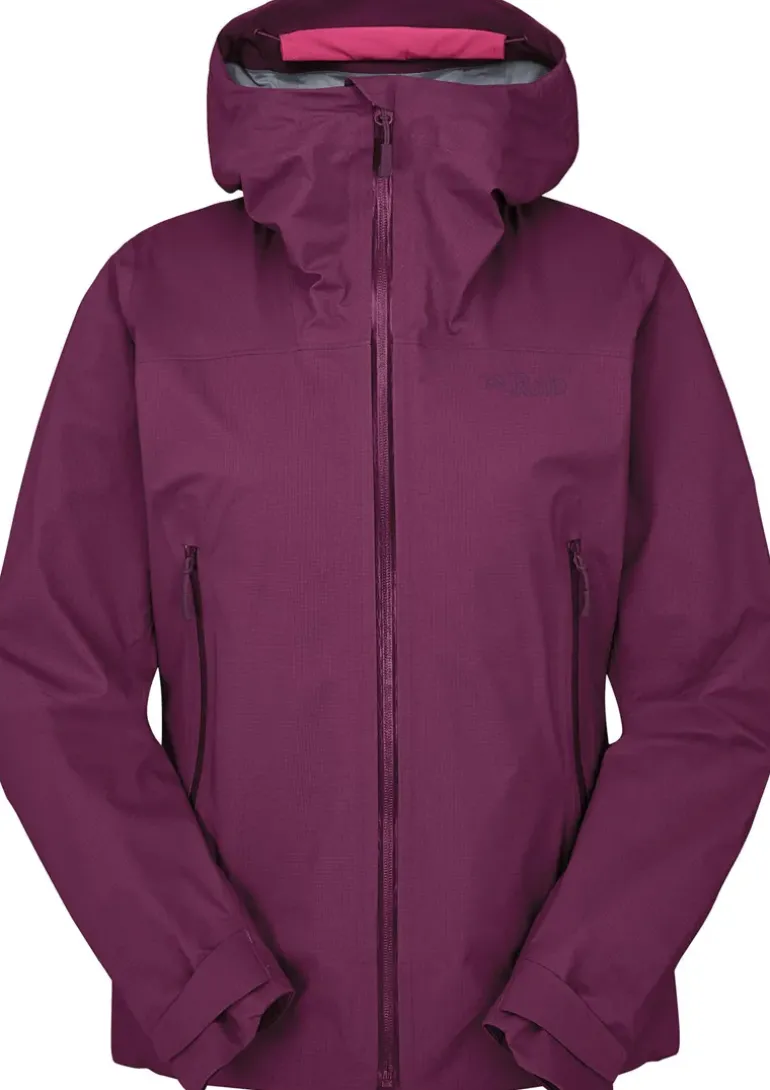 Rab Womens Firewall Light Jacket - Plum