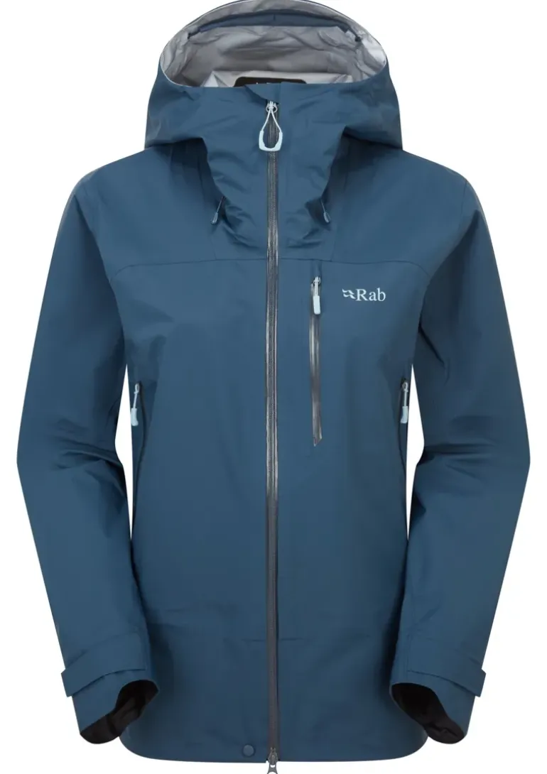 Rab Womens Firewall Mountain Jacket - Tempest Blue