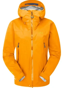 Rab Womens Kangri Paclite Plus Jacket - Marmalade