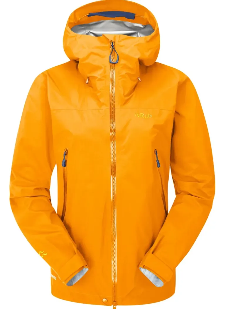 Rab Womens Kangri Paclite Plus Jacket - Marmalade
