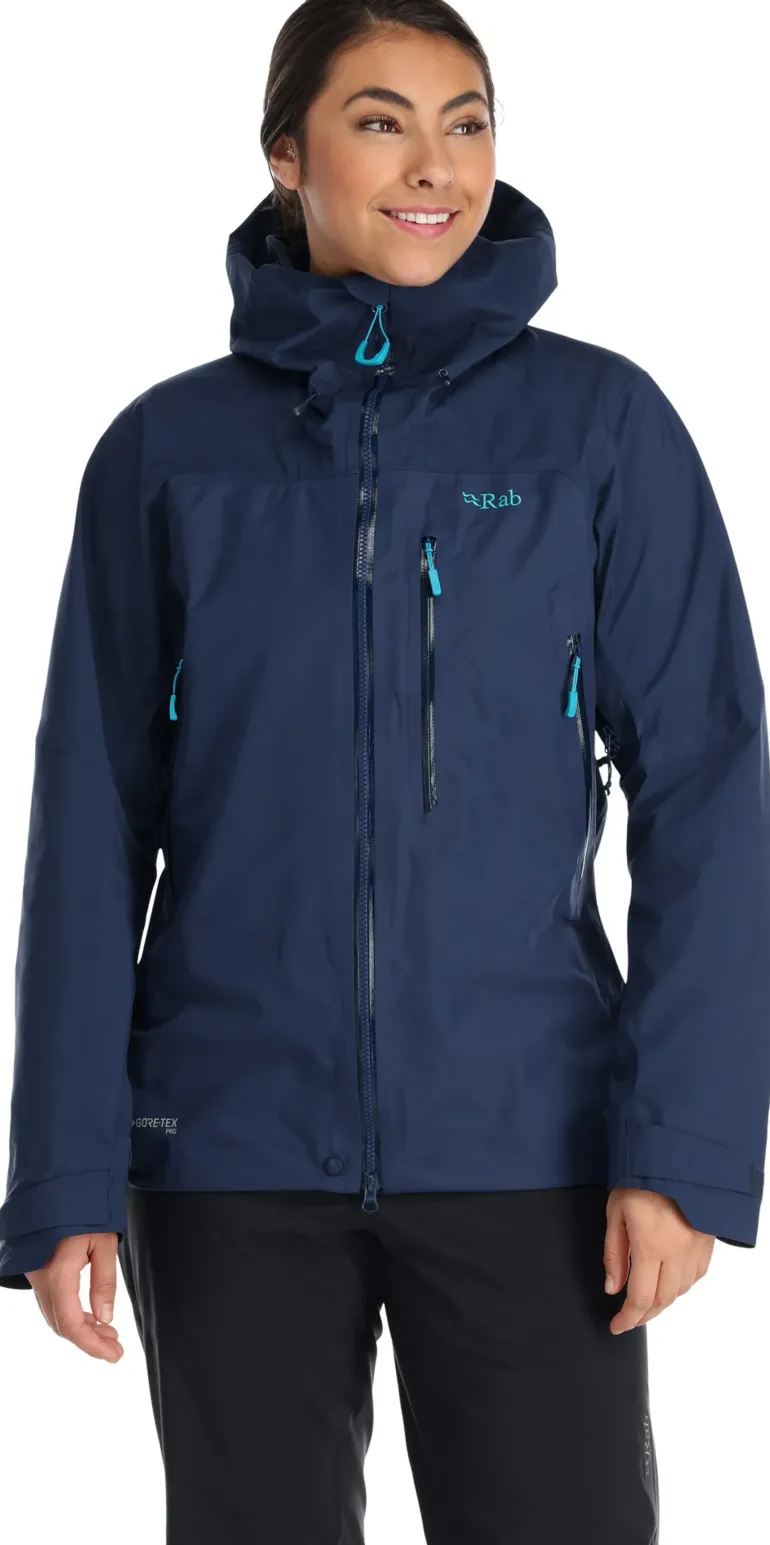 Rab Womens Latok Mountain GTX Jacket - Deep Ink