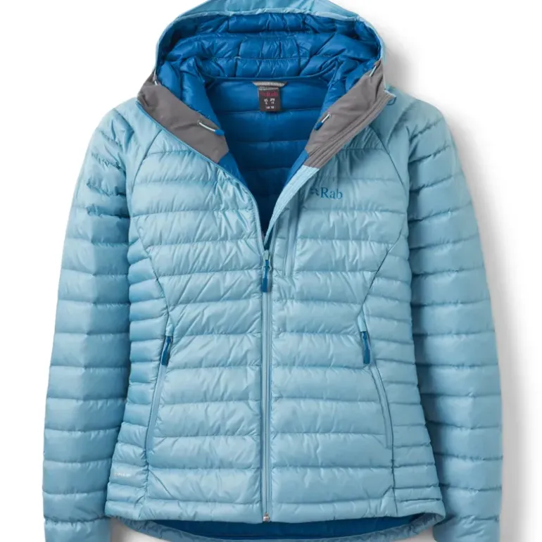 Rab Womens Microlight Alpine Jacket - Meltwater