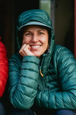 Rab Womens Microlight Alpine Jacket - Green Slate
