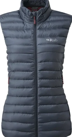 Rab Womens Microlight Vest - Steel