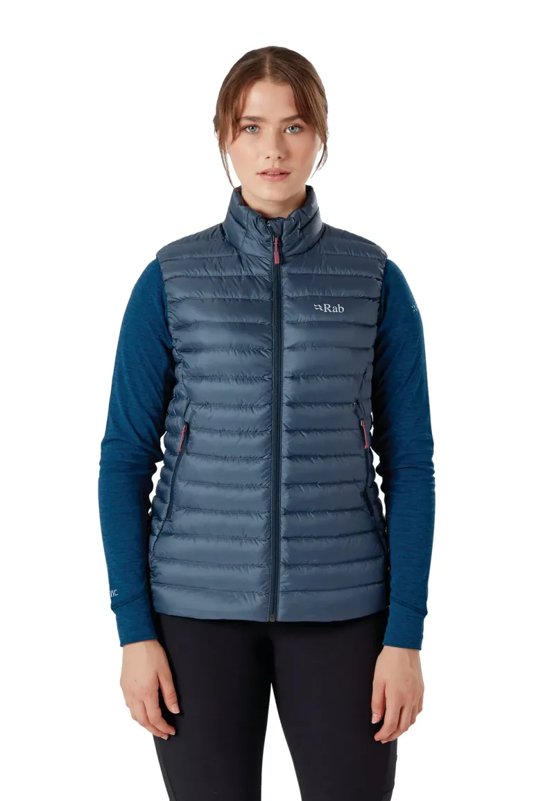 Rab Womens Microlight Vest - Steel