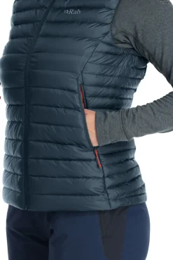 Rab Womens Microlight Vest - Orion Blue