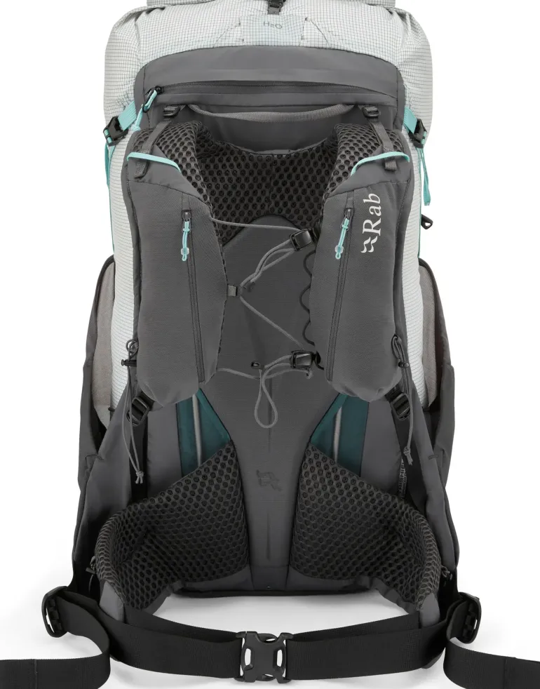 Rab Womens Muon ND40 Rucksack - Pewter-Graphene