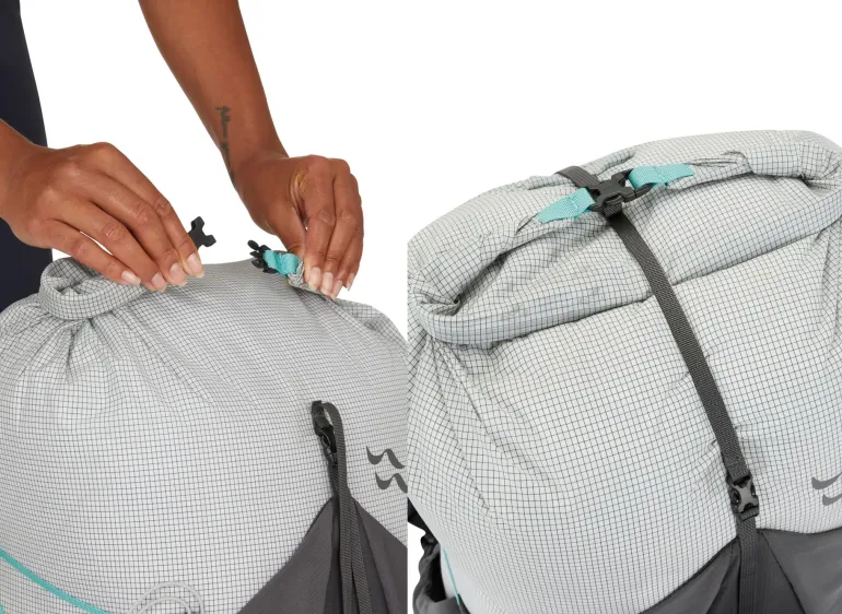 Rab Womens Muon ND40 Rucksack - Pewter-Graphene