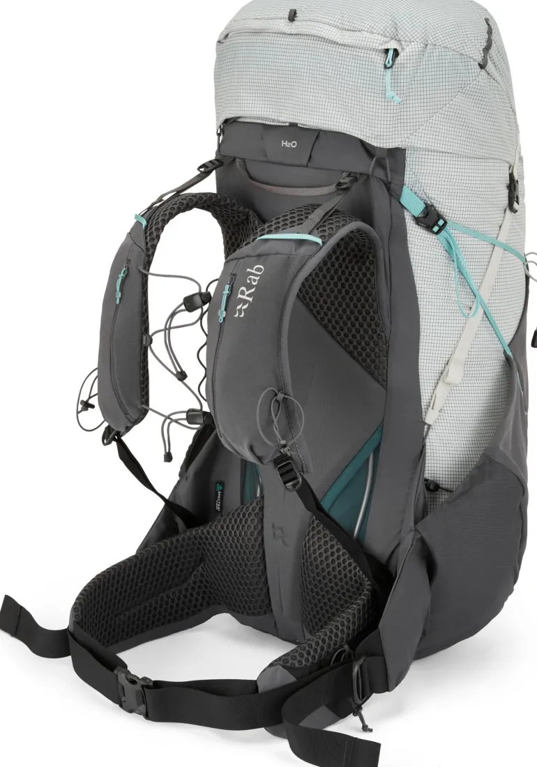 Rab Womens Muon ND50 Rucksack - Pewter-Graphene
