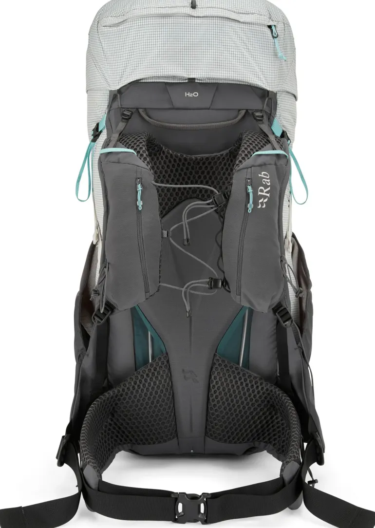 Rab Womens Muon ND50 Rucksack - Pewter-Graphene