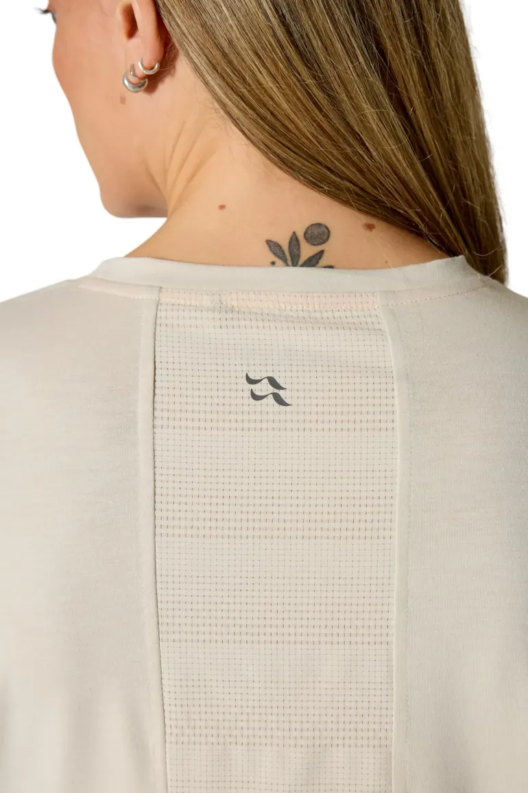 Rab Womens Rivelin Crop Tee - Pebble