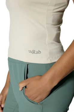 Rab Womens Rivelin Racerback Tank - Pebble