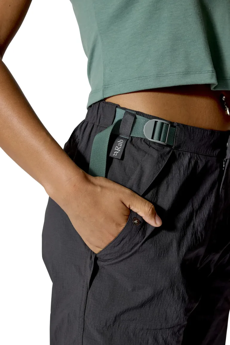 Rab Womens Rowtor Pants - Anthracite
