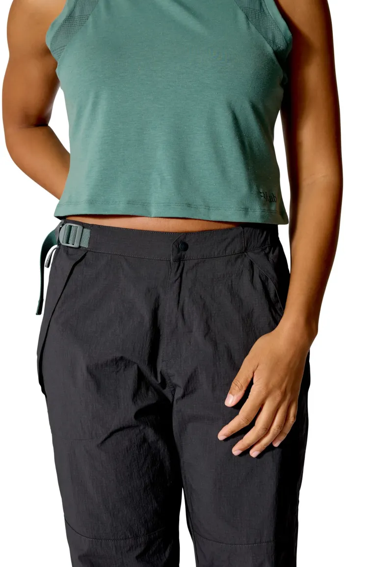 Rab Womens Rowtor Pants - Anthracite