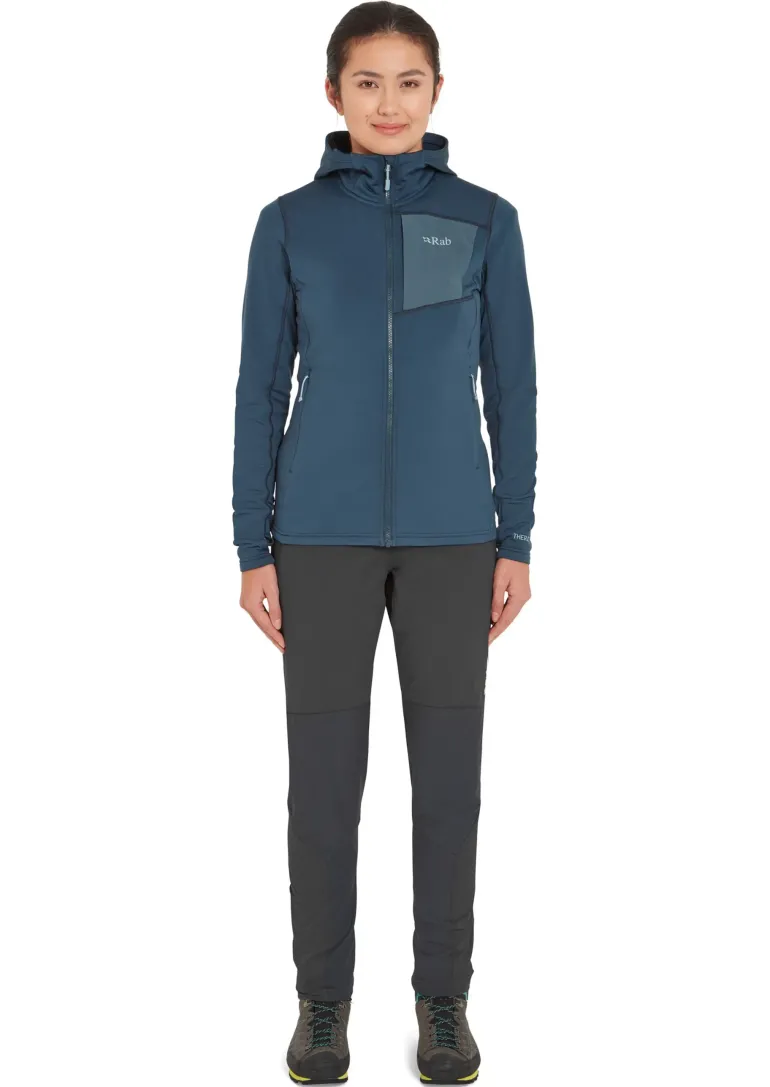 Rab Womens Superflux Hoody - Tempest Blue