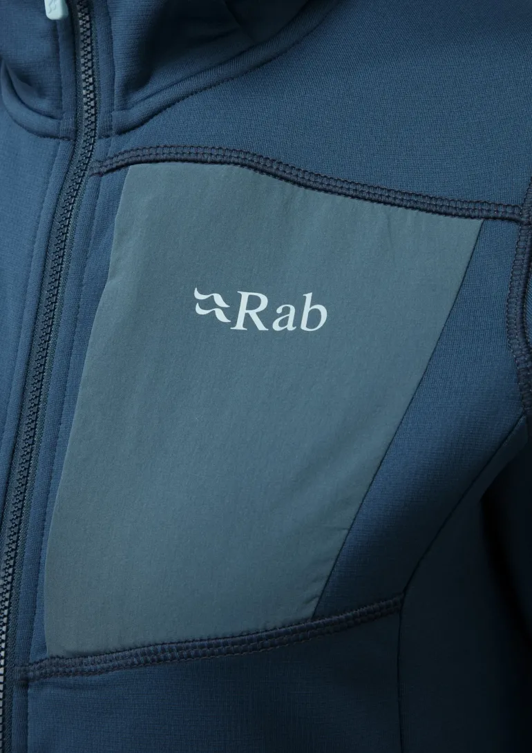 Rab Womens Superflux Hoody - Tempest Blue