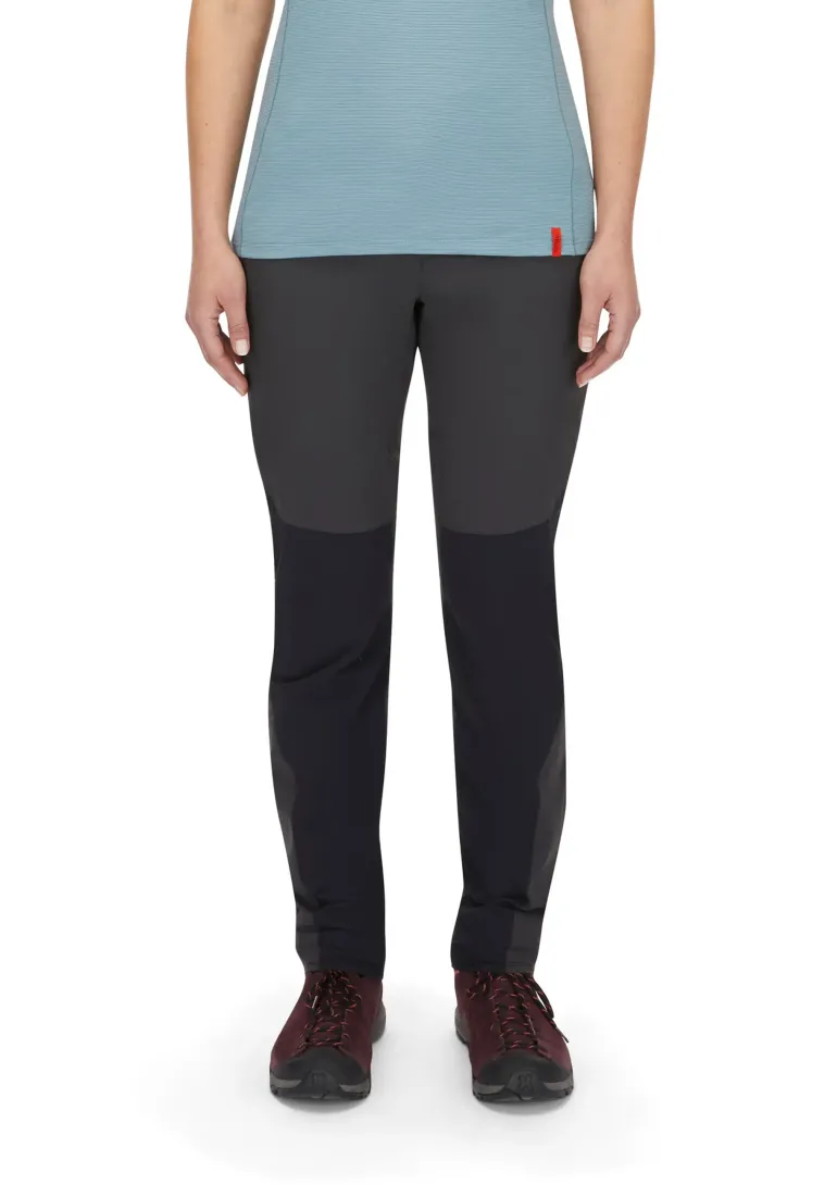 Rab Womens Torque Mountain Pants - Anthracite-Black