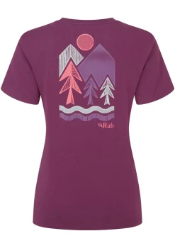 Rab Womens Tuku Vista Tee - Mulberry