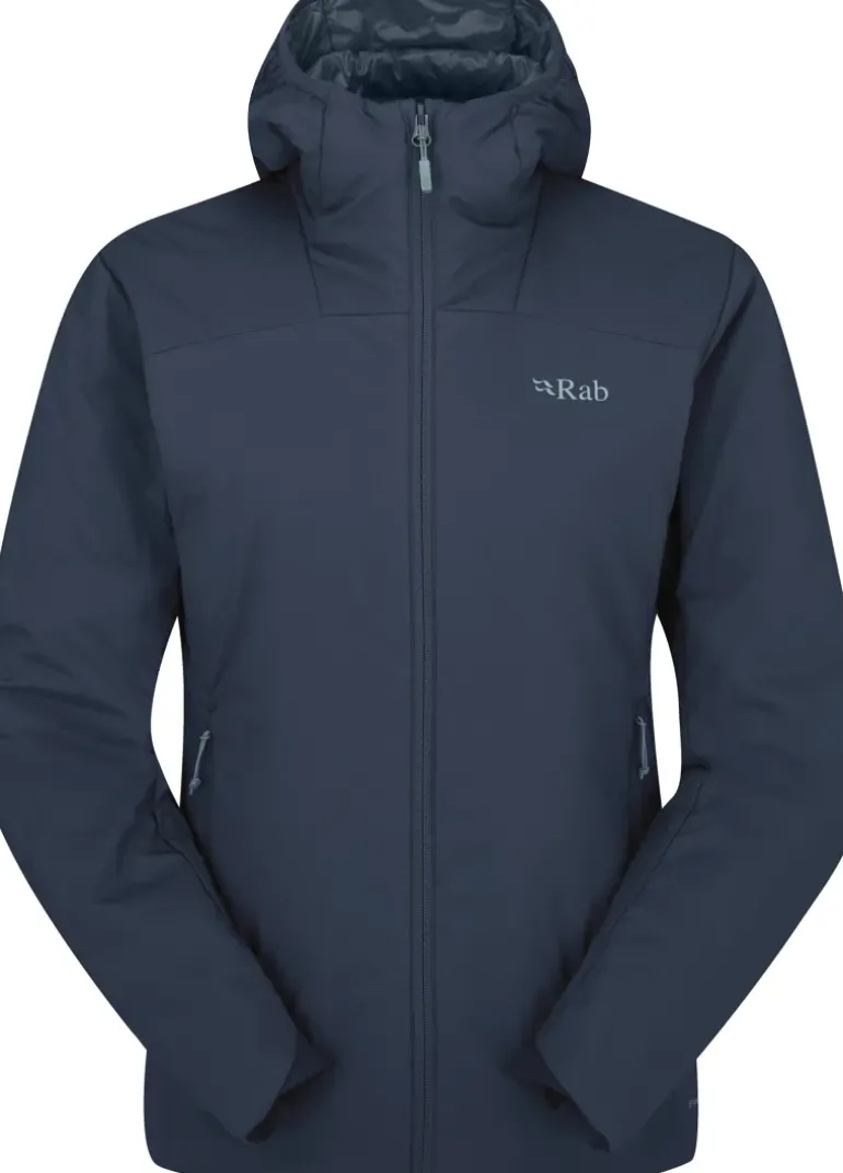 Rab Womens Xenair Alpine Light Jacket - Tempest Blue