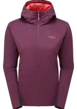 Rab Womens Xenair Alpine Flex Jacket - Mulberry