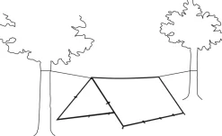 Robens Trail Tarp 3 x 3m